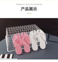 Zapatillas de viaje plegables portátiles para mujer, chanclas de playa antideslizantes, diseño desmontable, baño de natación estampado transpirable - details 8