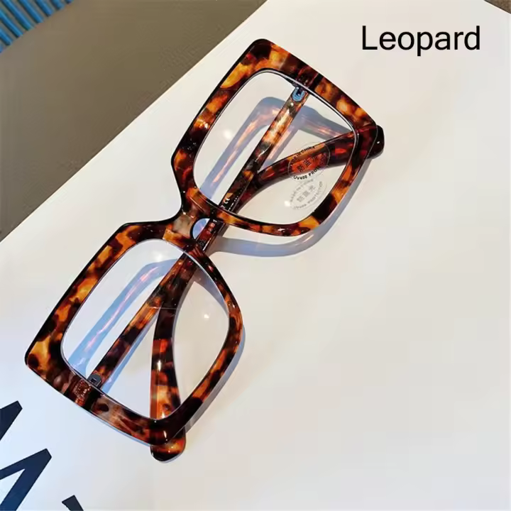 Gafas cuadradas de TV para hombre y mujer, lentes de lectura antiluz azul para ordenador, oficina, bloqueo de luz azul - 1