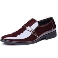 Zapatos casuales formales de cuero de Pu de acero inoxidable para hombres creativos de nuevo producto de oficina de negocios - details 9