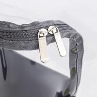 Bolsa de hombro para brochas de maquillaje profesional, contenedor de cosméticos de tela Oxford ligera, bolsa de almacenamiento de cosméticos transparente impermeable - details 16