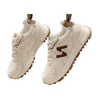 Zapatillas de deporte informales para mujer, zapatos antideslizantes de fondo suave para correr, color blanco - details 1