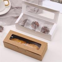 Cajas de macarrones con ventana de exhibición transparente, contenedor de macarrones o Kit de caja de embalaje para pasteles, postres de Chocolate A, 25 piezas - details 5