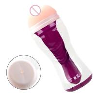 Embalaje privado Sexy 16 cm Copa de masturbación masculina Vagina real para hombres 18+ Bomba Glande Succión Productos eróticos Juguetes sexuales Productos íntimos para adultos - details 2