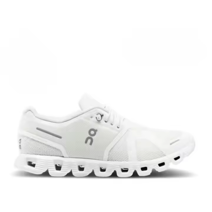 Zapatillas Blancas Running Cloud5 Amortiguación Transpirable Zapatillas Running - 1