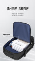 Mochila de negocios Mochila impermeable premium para hombres Bolsa de ordenador antirrobo multifuncional para viajes de negocios de gran capacidad - details 6
