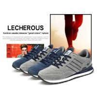 Zapatos Deportivos Versátiles de Doble Estrella Transpirables de Cuero Genuino para Primavera y Otoño Zapatos Planos Cómodos para Correr a la Moda - details 3