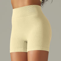 Hamidou-pantalones cortos de Yoga para mujer, Shorts deportivos de cintura alta, sin costuras, con realce de glúteos, para gimnasio, entrenamiento de verano - details 12