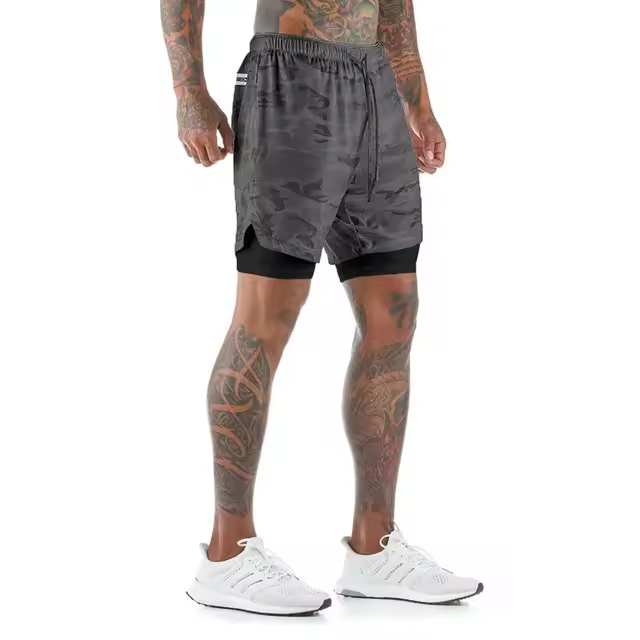Pantalones cortos deportivos para hombre Pantalones cortos para correr para hombre Pantalones cortos deportivos para hombre - 1