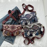 Bolso de hombro con borla para mujer, bandolera de estilo étnico de nicho popular, nueva tendencia, a la moda, con personalidad, 2024 - details 2