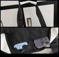 Bolsa Combi para Raqueta de Tenis Pádel, Bolsa de Bádminton, Adulto Unisex, Negro/Blanco - details 23