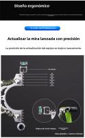 Tirachinas de acero inoxidable de alto nivel de precisión, rebotador hinchable de metal de piel plana - details 3