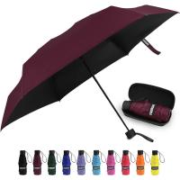 Paraguas Compacto y Ligero Diseño Mini para Viajes Parasol Portátil para Lluvia y Sol - details 12