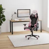Gaming Profesional, reposabrazos ajustables 2D, pistón clase 4, giratoria, mecanismo de mariposa, cojín lumbar y cervical, color negro/blanco/azul - details 41