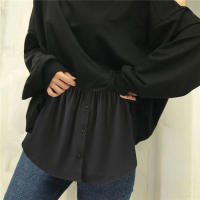 Blusa de Moda para Mujer Extensor de Borde con Falda Inferior Desmontable Patrón Plano - details 2