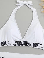 Conjunto de Bikini con realce para mujer, traje de baño de dos piezas con realce, cintura alta, estilo veraniego, 2023 - details 10