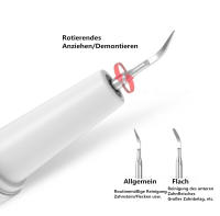 Irrigador oral portáthil, limpador de dientes Eléctrico, hilo dental, irrigador oral para la pieza - details 3