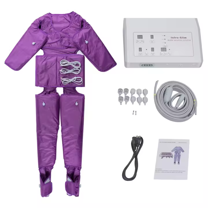 Presoterapia de presión de aire, máquina de belleza para pérdida de peso linfática, adelgazamiento, celulitis, dispositivo de presoterapia, 600W - 1
