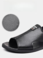 Nuevas Sandalias de Verano 2025 Zapatos Casuales para Hombres de Suela Suave y Transpirable de Cuero Antideslizante al Aire Libre - details 7