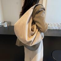 Bolso Tote de Gran Capacidad en Color Sólido, Bolso Casual de Mujer con Cierre de Cremallera, Bolso de Hombro de Moda, Material de Poliéster, Sin Pintura en los Bordes, Ideal para Uso Diario |   Estilo minimalista - details 1