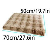 Alfombrilla de cojín para gatos, colchoneta de lana de conejo para invierno, cama gruesa y cálida, almohadilla para dormir de felpa para gatos, sofá suave y cómodo para gatos - details 0
