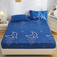Sábana Ajustable Impermeable Cubierta de Cama Elástica Amigable con la Piel Estilo Floral - details 25