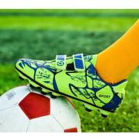 Zapatos de fútbol de la sociedad TF/FG para niños, botas de fútbol escolar, tacos de hierba, zapatillas de fútbol para niño y niña, zapatos de entrenamiento de Futsal al aire libre - details 13