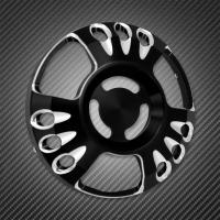 Motorcycle Front Black Speaker Grill Masks Horn Cover For Harley Sportster XL 1200 883 Iron Super Low Roadster Forty Eight 96-22 - details 17