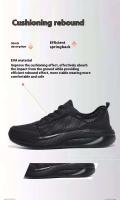 Deportes de moda para hombres grandes con parte superior de malla transpirable, suela ligera de EVA, zapatos de estilo para caminar en primavera y verano - details 3