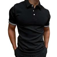 Polo de manga corta para hombre, sudadera de golf, 100% poliéster, secado rápido - details 1