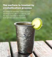 Journey Without Borders -Vaso de cerveza de titanio de 350 ml, villa ligera para exteriores y camping, taza de agua potable para café, 12 - details 8