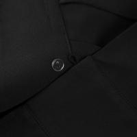 Vestido negro estilo traje diseño de viaje sentido elegante falda corta de moda para mujer - details 17