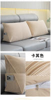 HEHUAI HT Cojín de Espalda de Algodón 100% Diseño de Almohada de Lectura Triangular - details 13