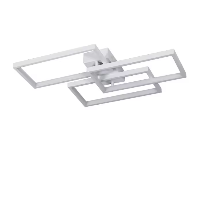 CBJKTX Luz de techo LED Luz de techo regulable con control remoto 63W Blanco - 1