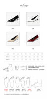 Zapatos de tacón de aguja puntiagudos de charol versátiles clásicos - details 3
