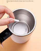 380ML Taza Eléctrica de Café con Agitación Automática IP67 Impermeable Libre de BPA Taza de Café con Agitación Automática Recargable Taza de Té Magnética - details 12