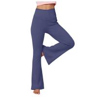 Malla, Tiro Bo Camping Yoga Malla Usada Con Corte De Bota, Pantalones De Entrenamiento Cómodos Para Mujer, Rosa Informal - details 7