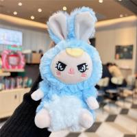 Lindo llavero de muñeco de peluche colgante de juguete de peluche de conejito elfo de fantasía - details 11
