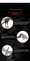 Juego de tronos McFarlane Dragon Mother Ice Dragon Mother Mount Drogon modelo de figura de acción móvil de 6 pulgadas - details 2