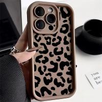 Funda de teléfono con estampado de leopardo para iPhone 11, Fundas de silicona para Iphone 16 Pro Max 13 14 15 12 7 8 Plus XS X SE 16promax 16pro - details 2