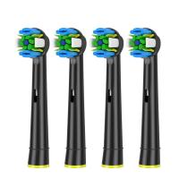 Cabezas de Cepillo Eléctrico Oral B Sensitive Clean Pro D16 D12 Juego de 4 FlossAction Reemplazos - details 0