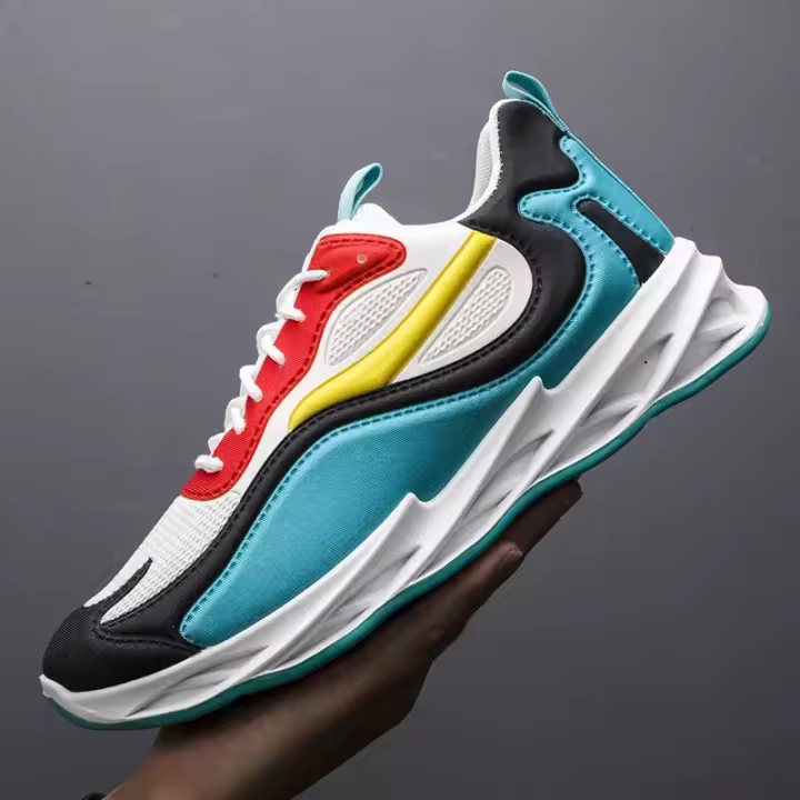 Zapatillas Deportivas para Hombres Suela Blanda, Transpirable, Caminatina, Correr, Estilo Tendencia - 1