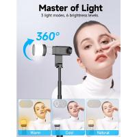 PALO SELFIE CON LUZ Trípode para selfies con luz de relleno, soporte portátil para teléfono, soporte de aluminio para teléfono, palo para selfies para teléfonos inteligentes - details 0