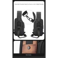 Bolso de Hombro Anti-Robo para iPad Mini 6 Bolso de Pecho para Viaje para Hombres con Bloqueo de Contraseña Bolso de Mensajero Regalo para Hombres - details 11