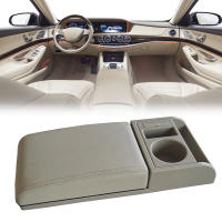 Almohada de apoyabrazos suave para coche Almohadilla de almacenamiento multiusos con diseño universal para vehículos - details 4