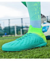 Zapatos de fútbol sala profesionales de césped artificial transpirable de caña alta para hombre y mujer - details 25