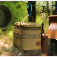 1 Juego, juego de botellas de especias portátiles para acampar, contenedores, salero y bolsa para viajes al aire libre, barbacoa Picn - details 5