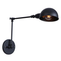 Luz de pared ajustable de 2 brazos, accesorio de iluminación de pared con brazo oscilante E26, candelabros de oficina, color negro antiguo - details 2