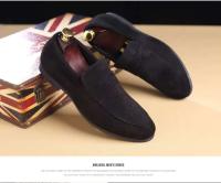 Calcados Marrón Moda Mokasin Marca Vestido de Cuero Zapatos Casuales Puntiagudos Nuevo Estilo de Los Hombres - details 9