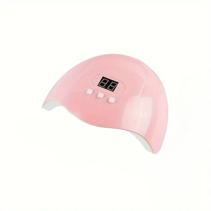 Kit profesional de arte de uñas con lámpara de fototerapia UV LED, máquina secadora de esmalte de uñas, herramientas y pinceles - 1