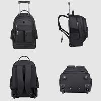 1 mochila de viaje multifuncional con asa telescópica, gran capacidad - details 6